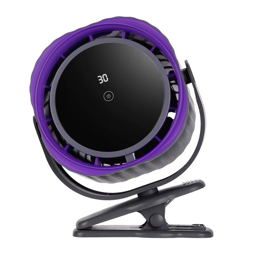 Touch Screen Desk Fan, 4-Speed Quiet Cooling & Strong Wind,360° Adjustable - Portable Mini Fan for Home,Travel | Digital Display